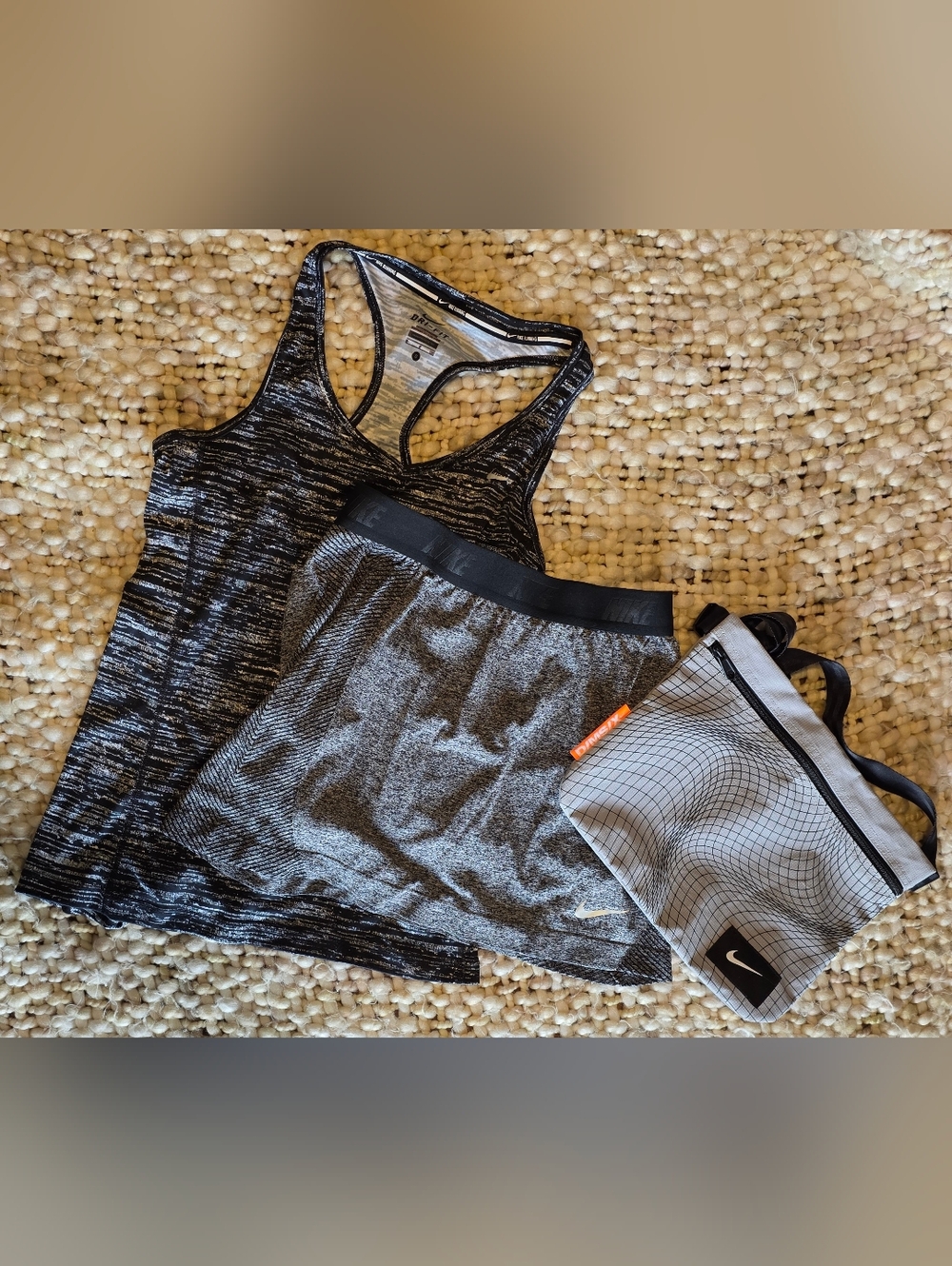 Nike skort, tank, and bag bundle